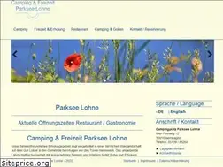 Sites similar to parksee-lohne.de