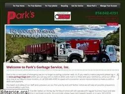 Sites similar to parksgarbage.com
