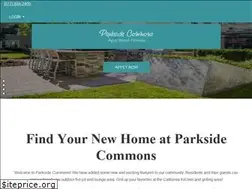 Sites similar to parksidecommonsapts.com