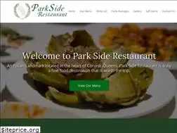 Sites similar to parksiderestaurantny.com