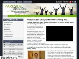 Sites similar to parksidespinecare.com