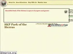 Sites similar to parksierra.net