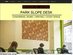 Sites similar to parkslopedesk.com