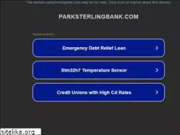 Sites similar to parksterlingbank.com