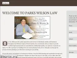 Sites similar to parkswilsonlaw.com