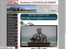 Sites similar to parkviewcoc.org