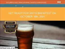 Sites similar to parkvillemicrobrewfest.com