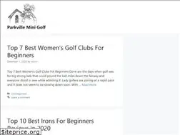 Sites similar to parkvilleminigolf.com