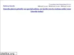 Sites similar to parkwaylincoln.net