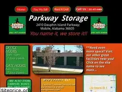 Sites similar to parkwaystoragemobile.com