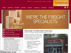 Sites similar to parkwestpakmail.com