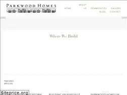 Sites similar to parkwoodhomes.com