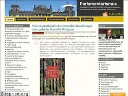 Sites similar to parlamentarismus.de