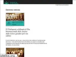 Sites similar to parlamentib.es