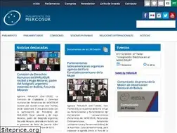 Sites similar to parlamentomercosur.org