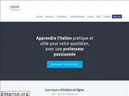 Sites similar to parlaritaliano.com