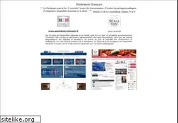 Sites similar to parlement.fr
