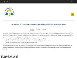 Sites similar to parlersducroissant.huma-num.fr