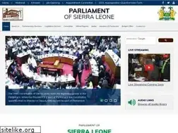 Sites similar to parliament.gov.sl