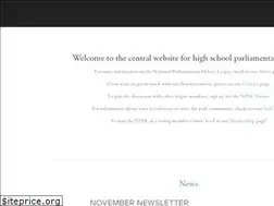 Sites similar to parliamentarydebate.org