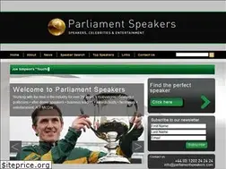 Sites similar to parliamentspeakers.com
