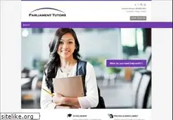 Sites similar to parliamenttutors.com