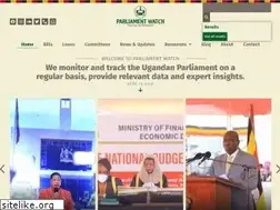 Sites similar to parliamentwatch.ug