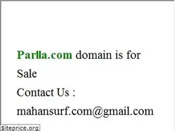 Sites similar to parlla.com
