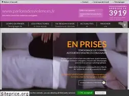Sites similar to parlonsdesviolences.fr