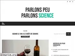 Sites similar to parlonspeuparlonscience.com