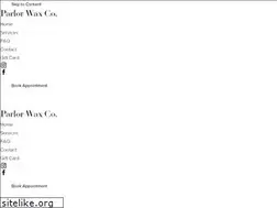 Sites similar to parlorwaxco.com