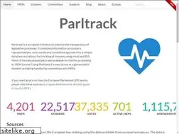 Sites similar to parltrack.org