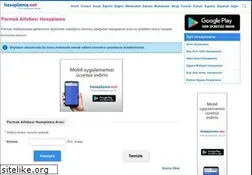 Sites similar to parmak-alfabesi.hesaplama.net
