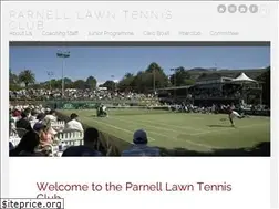 Sites similar to parnelllawntennisclub.co.nz