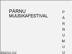 Sites similar to parnumusicfestival.ee