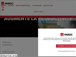 Sites similar to paroc.fr