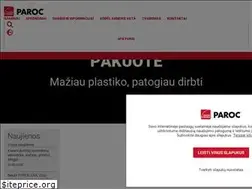 Sites similar to paroc.lt