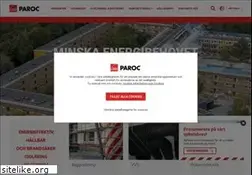Sites similar to paroc.se
