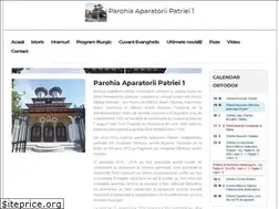 Sites similar to parohia-aparatorii-patriei.ro