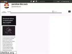 Sites similar to paroissedessucs.over-blog.com