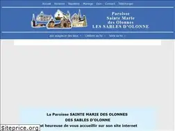 Sites similar to paroisselessables.fr
