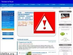 Sites similar to paroisseroyan.fr