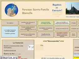 Sites similar to paroissesaintefamille.com