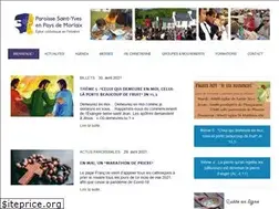 Sites similar to paroissesaintyves.com
