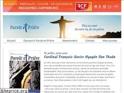 Sites similar to paroleetpriere.fr