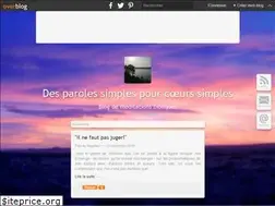 Sites similar to paroles-simples.com