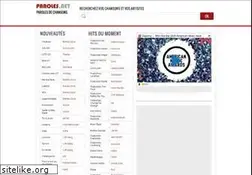 Sites similar to paroles.net