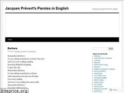 Sites similar to parolesinenglish.wordpress.com