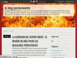 Sites similar to parolevivante.net