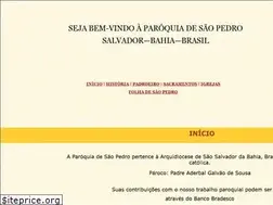 Sites similar to paroquiadesaopedro.org